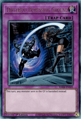 Different Dimension Ground - RA04-EN101 - (PUR) Prismatic Ultimate Rare - 1st Edition